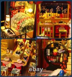 Wooden Building Kit Doll Houses with Furniture Dollhouse Handmade Toys for Gifts