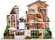 Wooden DIY Dollhouse Kit, Miniature with Furniture, Creative Craft Gift for Love