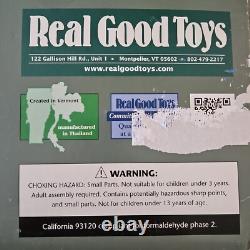 Wooden Dollhouse Kit Real Good Toys Vermont Farmhouse 7-Room Home Open Box JM401