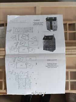 Wooden Dolls House Flat Pack Kit 112 Scale Unpainted