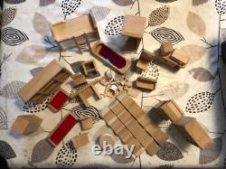Wooden Dolls House Furniture Various