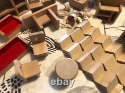 Wooden Dolls House Furniture Various
