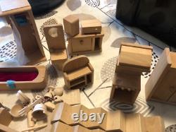 Wooden Dolls House Furniture Various
