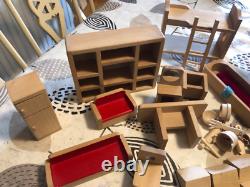 Wooden Dolls House Furniture Various