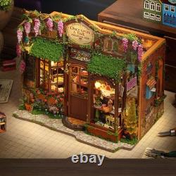 Wooden Miniature Dollhouse Fairy Tale Kingdom Rare House DIY Model Kit for Adult