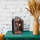 Wooden Miniature Dollhouse Kits Collectibles Desktop Decoration Church Model