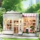 Wooden Miniature Dollhouse Sweet Berry Time DIY Model Kit for Adult Xmas Gifts