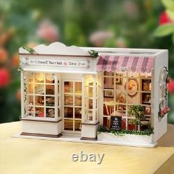 Wooden Miniature Dollhouse Sweet Berry Time DIY Model Kit for Adult Xmas Gifts