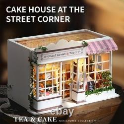 Wooden Miniature Dollhouse Sweet Berry Time DIY Model Kit for Adult Xmas Gifts