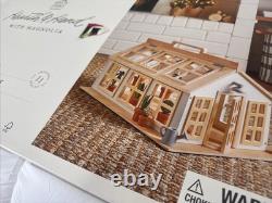Wooden Toy Greenhouse Hearth Hand with Magnolia Dollhouse