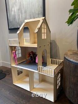 Wooden doll house