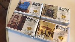 X-ACTO VTG The House of Miniatures 10 kits 8 sealed dollhouse wood furniture FS