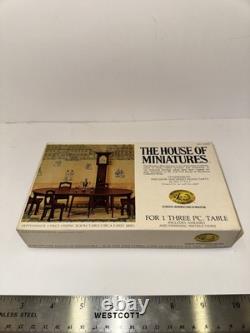 X-Acto House Of Miniatures Kits Plus Stain And Glue! 38 Kits