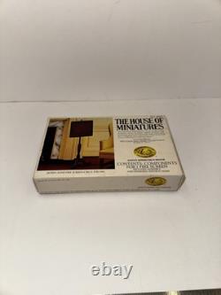X-Acto House Of Miniatures Kits Plus Stain And Glue! 38 Kits