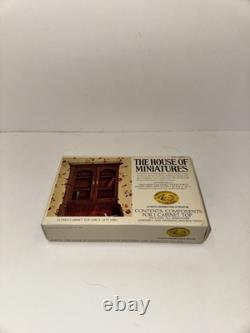 X-Acto House Of Miniatures Kits Plus Stain And Glue! 38 Kits
