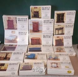 X-acto The House Of Miniatures Lot/26 Dollhouse Furniture Kits New & Assembled