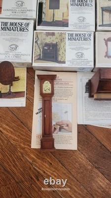 X-acto The House Of Miniatures Lot/26 Dollhouse Furniture Kits New & Assembled