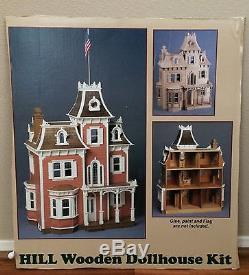 $reduced$ 1/12 Scale Greenleaf Partially Built Dollhouse Kit Beacon Hill Kit